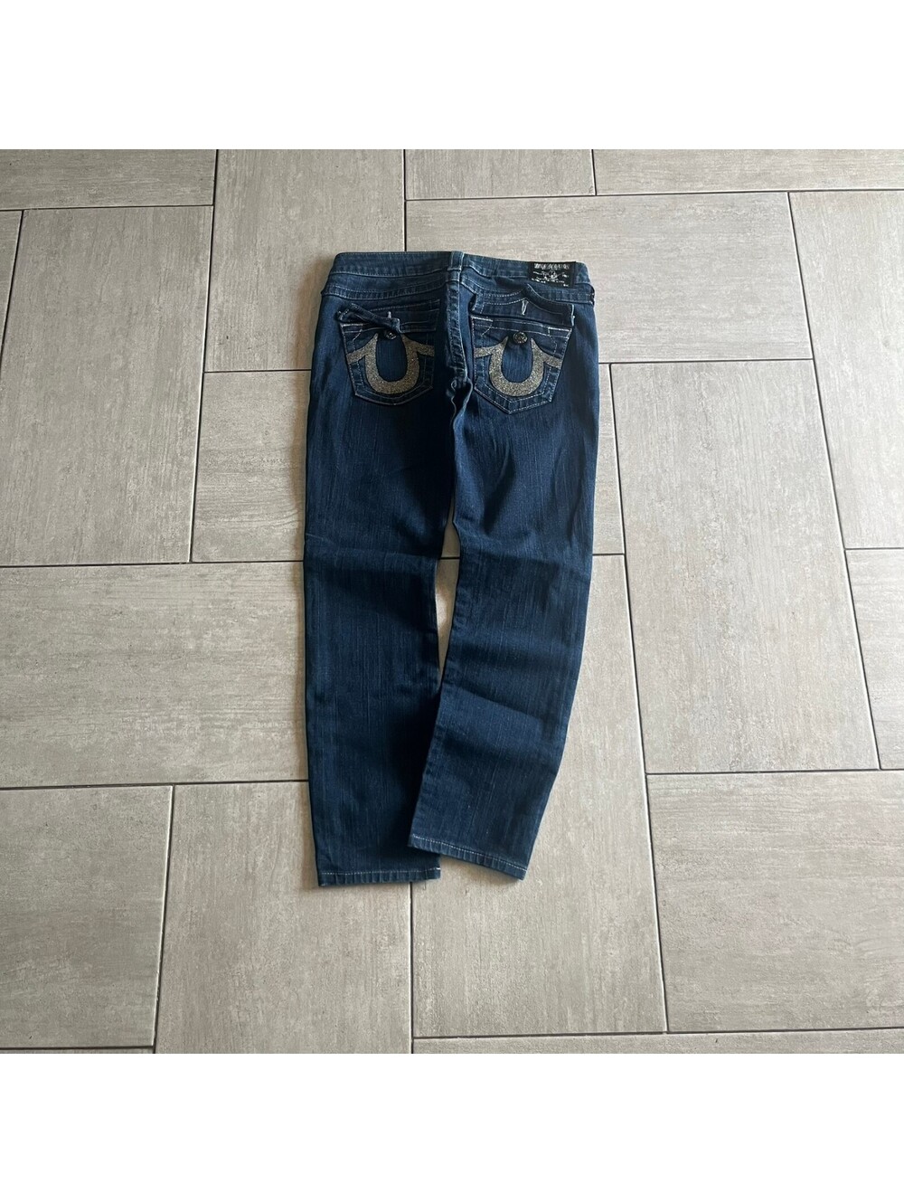 True Religion Dark Wash Straight Leg Jeans Size 29